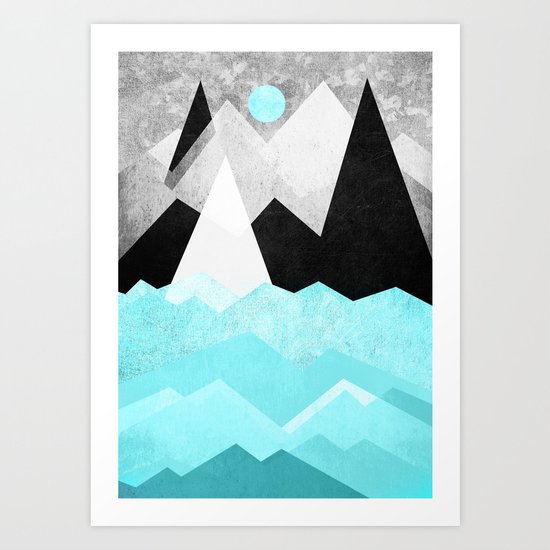 Candyland - Minty fresh Art Print