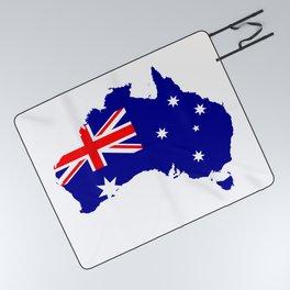 Australian Flag - Flag of Australia Picnic Blanket