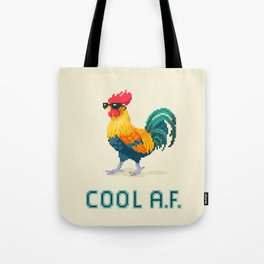Cool Rooster Tote Bag