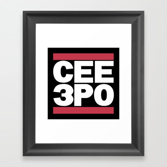 King of Talk Framed Art Print