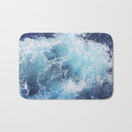Ocean Waves Bath Mat