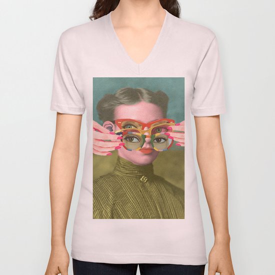 TRIFOCALS Unisex V-Neck