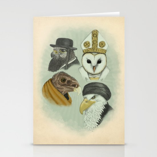 Birds of Pray Stationery Cards