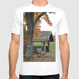 Autumn Covered Bridge 2 T Shirt
