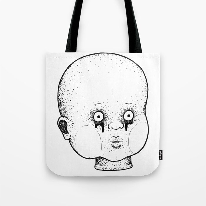 Babydoll Head Tote Bag