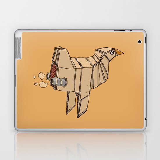 Space Chicken Laptop & iPad Skin