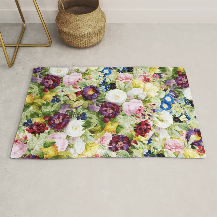 Garden Of Eden Society6 Decor Buyart Rug By 83oranges Society6