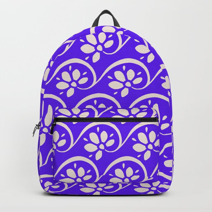 Purple Flower Backpack