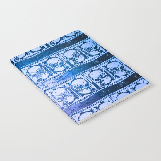 Ice Sword Skulls Notebook