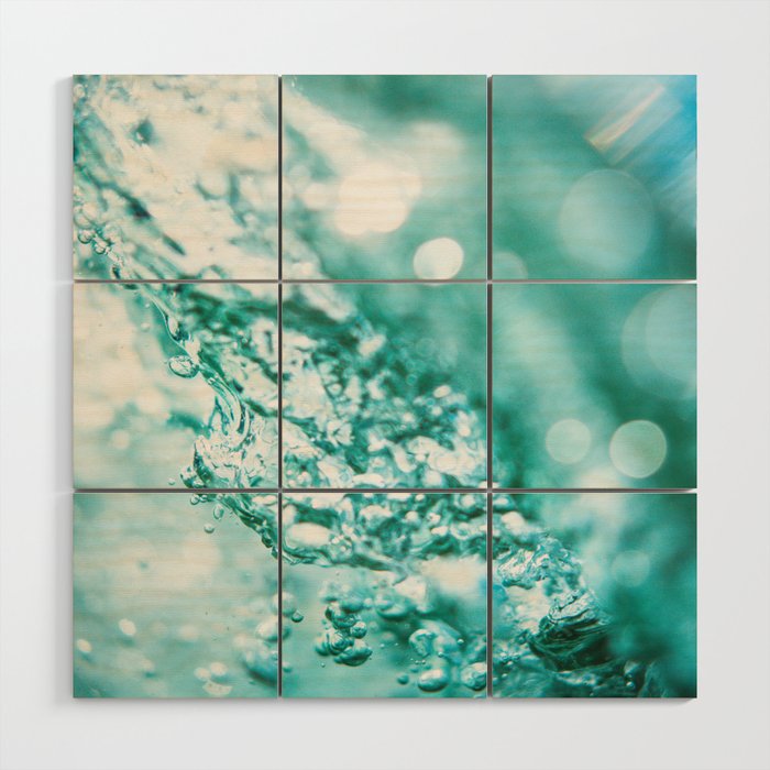 Pacific Bubbles Wood Wall Art