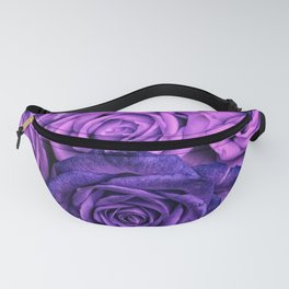 Purple Roses Fanny Pack