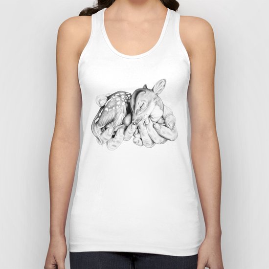 Fawn Unisex Tank Top