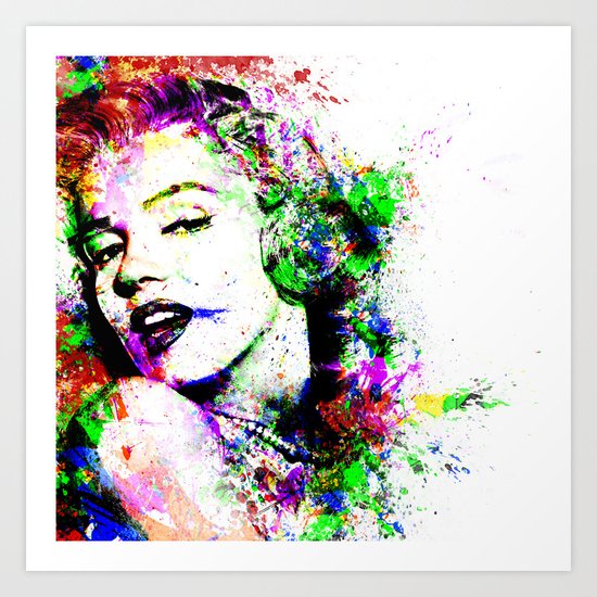 Monroe. Art Print