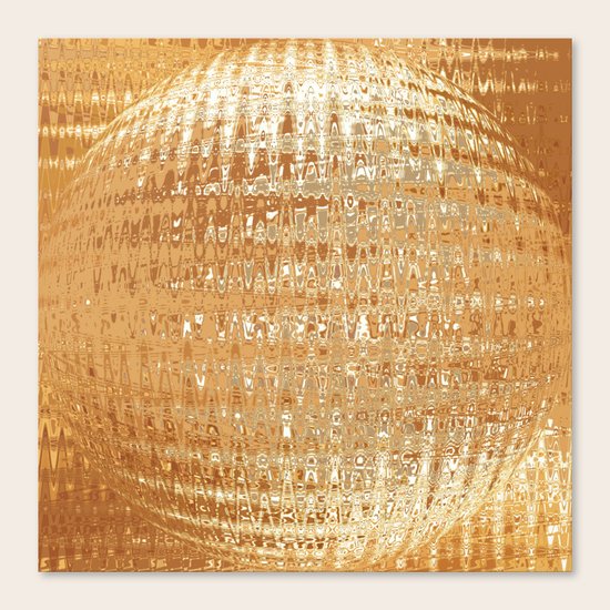 Golden Ball Canvas Print