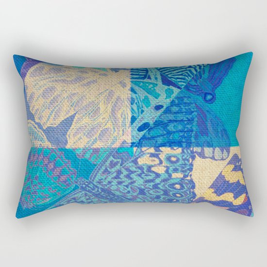 BLUEtterflies Rectangular Pillow