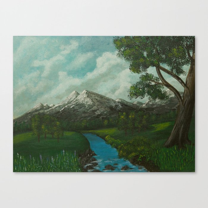 Mountain View Canvas Print