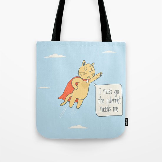 Internet Cat Tote Bag