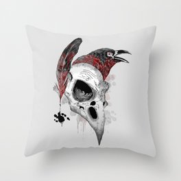 DARK WRITER Throw Pillow