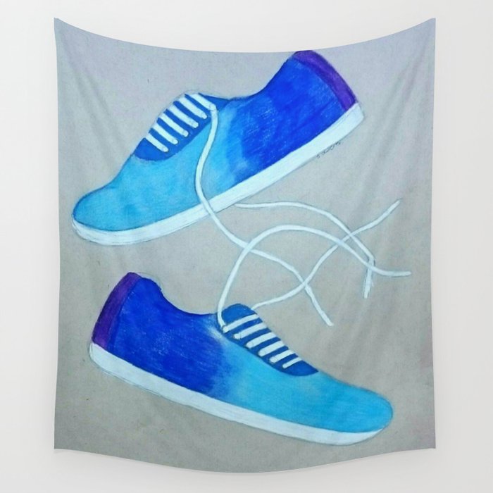light blue shoes