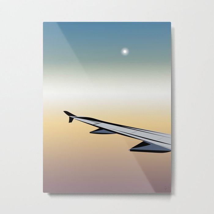 Airplane Views #1 Metal Print
