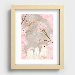 Cherry Blossom Party Recessed Framed Print