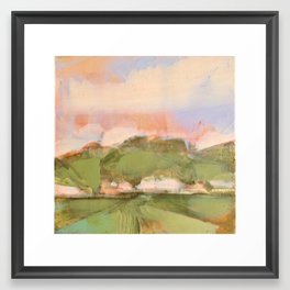 Joyous oaks Framed Art Print