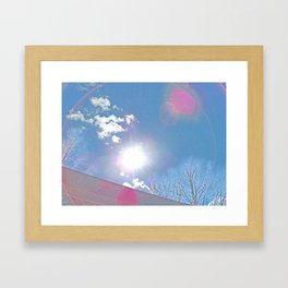 The Sun Bow Framed Art Print
