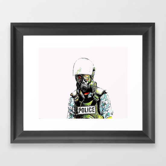 The System Framed Art Print