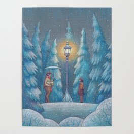Narnia Magic Lantern Poster