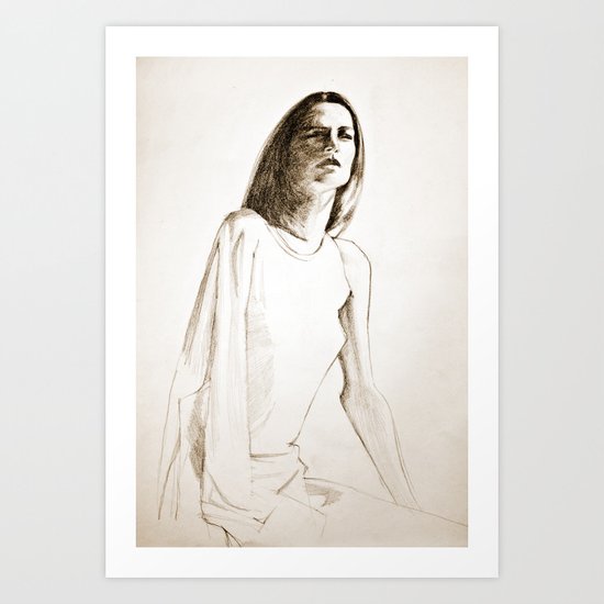 Look Art Print