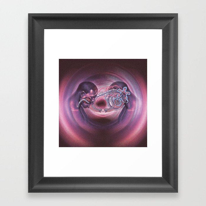 SPIRAL Framed Art Print