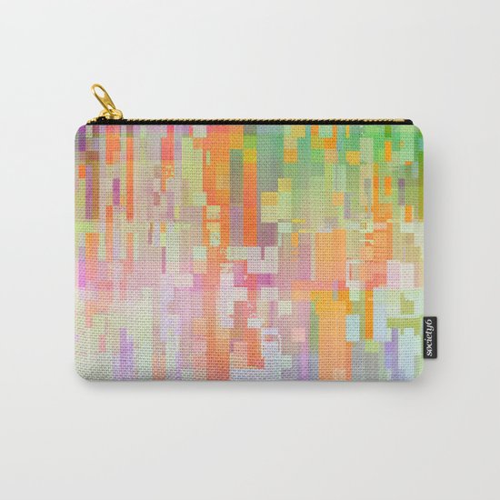 colorful rain Carry-All Pouch