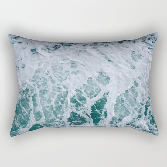 Sea Foam Rectangular Pillow