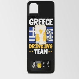 Greece Drinking Team Android Card Case