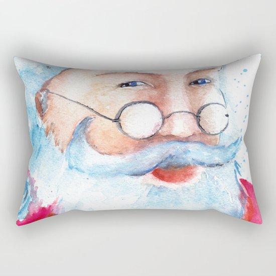 Santa Claus #2 Rectangular Pillow