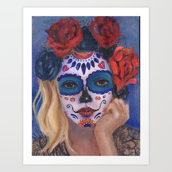 Celebrate Day of the Dead Art Print