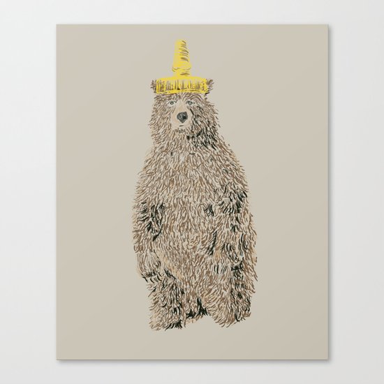 Honey Bear Canvas Print