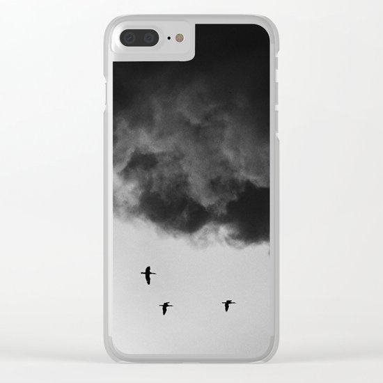 Bird migration Clear iPhone Case