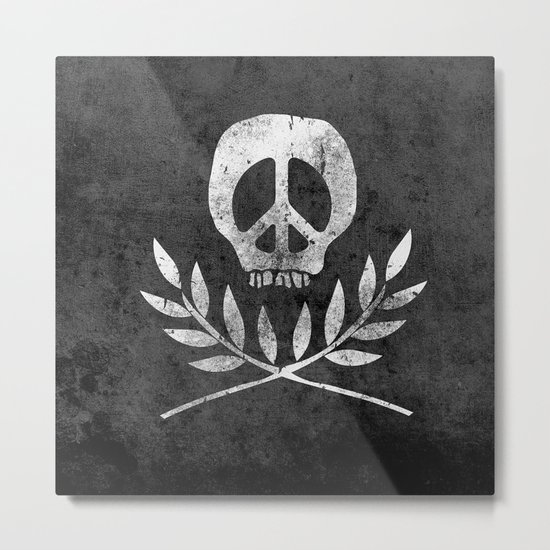 Peace is Death Metal Print