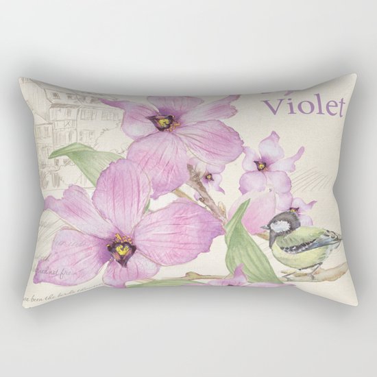 Macro Flower #13 Rectangular Pillow