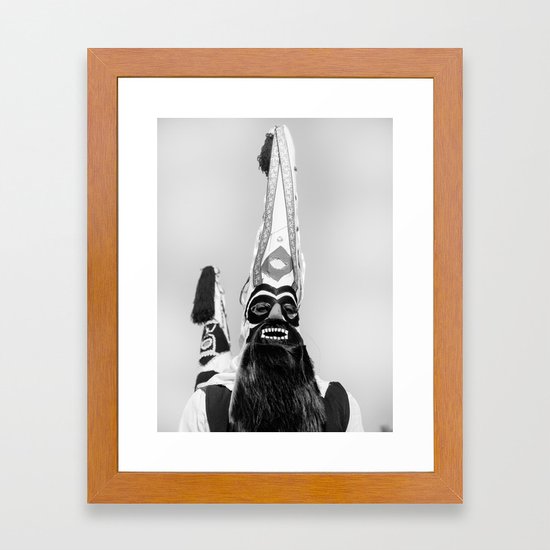 Kuker Performer Black And White Portrait Photography Iii Framed
