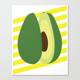 Avocado Canvas Print