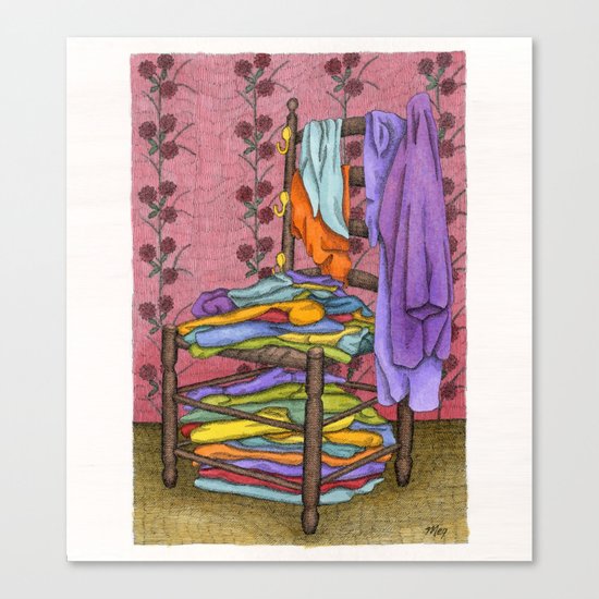 The Closet Canvas Print