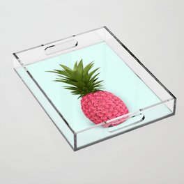 PINEAPPLE ROSES Acrylic Tray