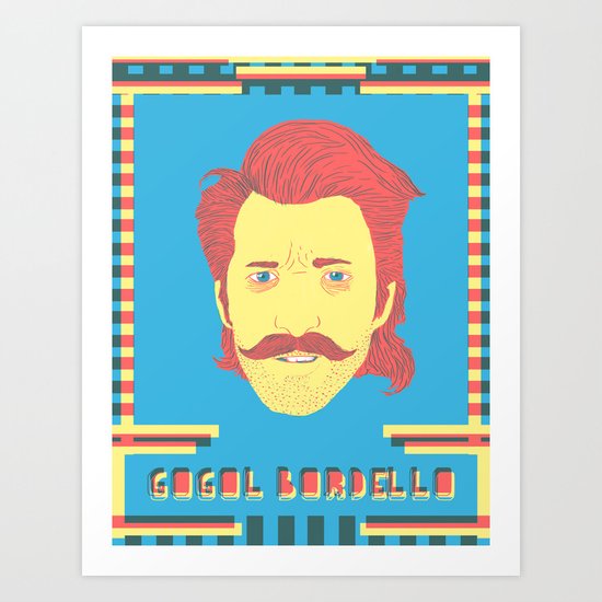 Gogol Bordello Art Print