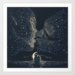 Twin Flame Art Prints To Match Any Home S Decor Society6