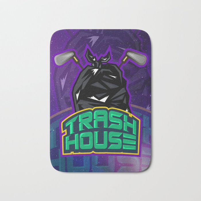 Trash House Outer Space Bath Mat