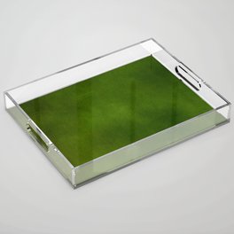 Green Color Velvet Acrylic Tray