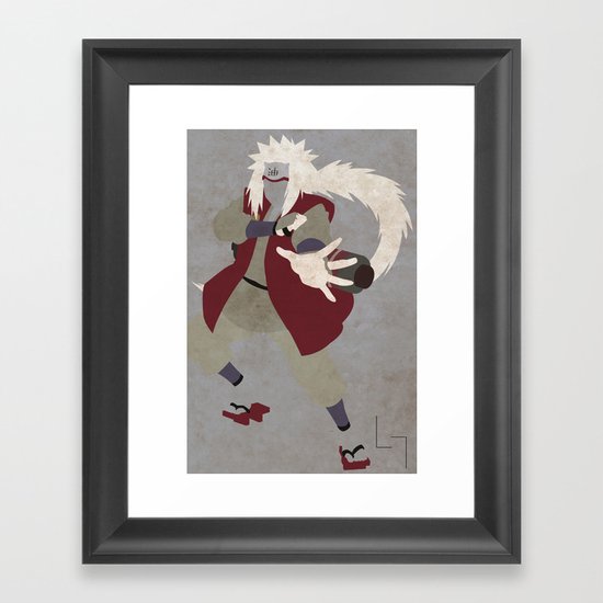 Jiraiya Framed Art Print