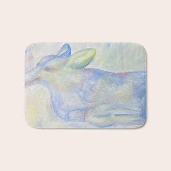 Ghost Dog Bath Mat